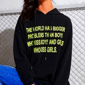 New Oversized hoodie.